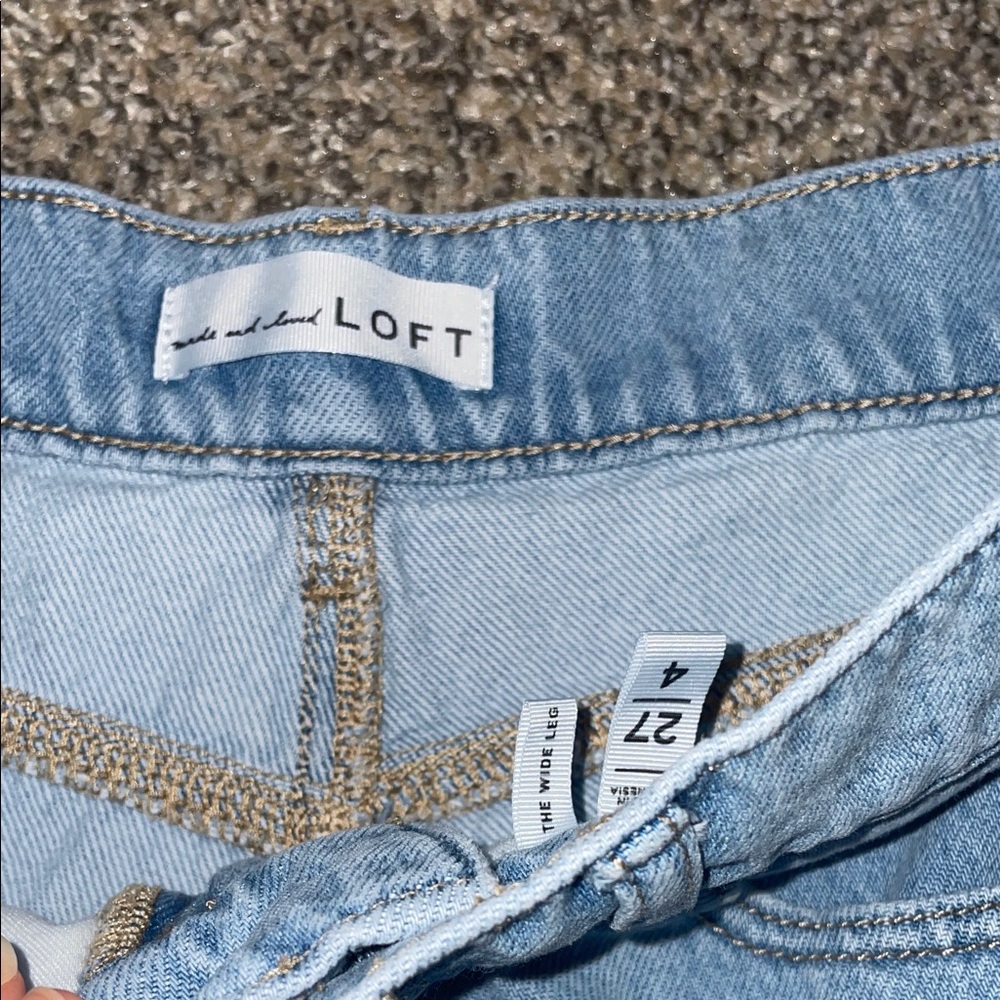 LOFT cargo jeans - image 3